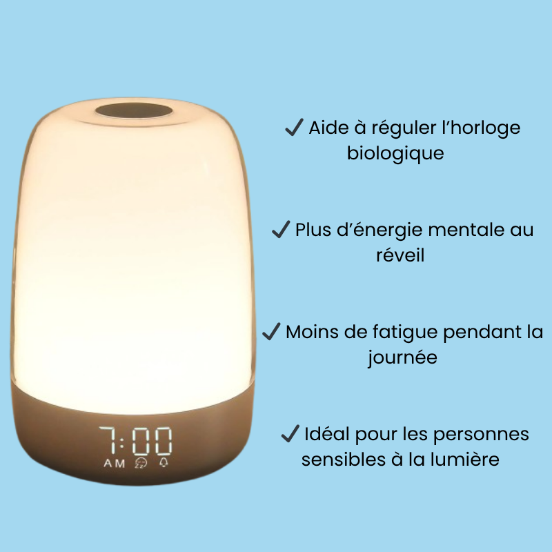 Réveil simulateur d'aube Veilleuse - Helios