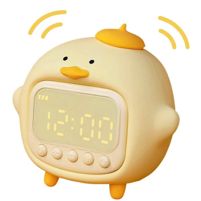 Réveil enfant Veilleuse digitale Canard - Canimou