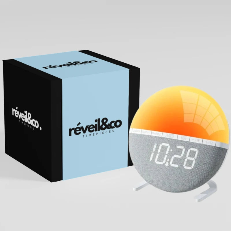Réveil simulateur d'aube Veilleuse LED - Lucena