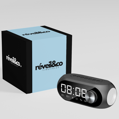 Radio réveil LED Bluetooth - Arvya