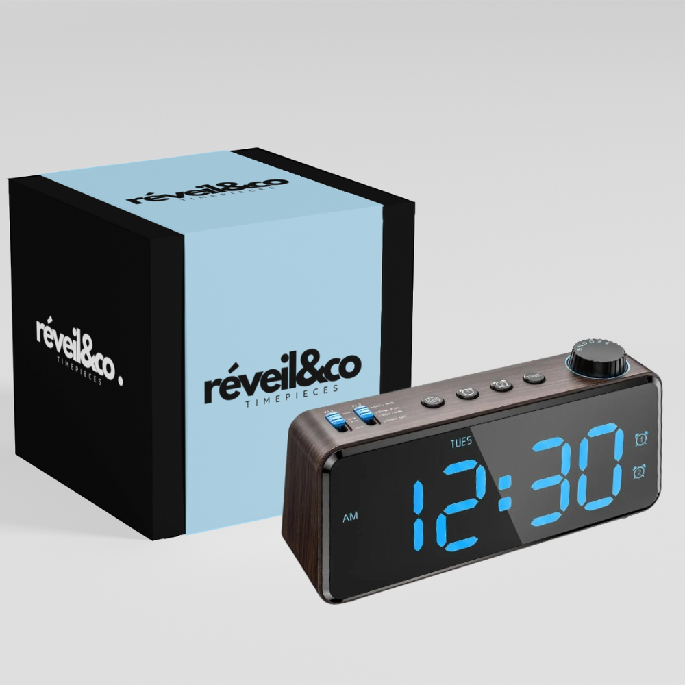 Radio réveil LED multifonctions - Nocta