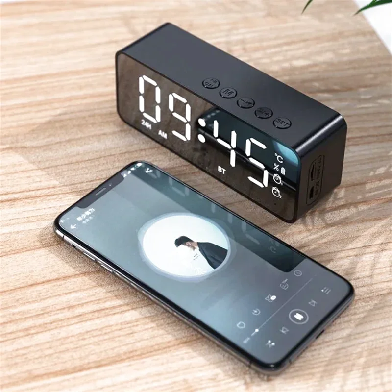 Radio réveil LED Bluetooth - Nymio