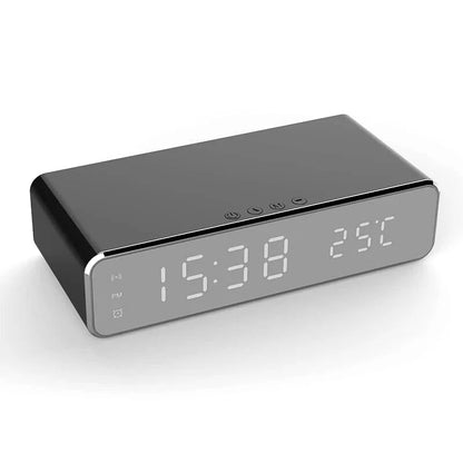 Radio réveil LED chargeur sans fil - Raynor