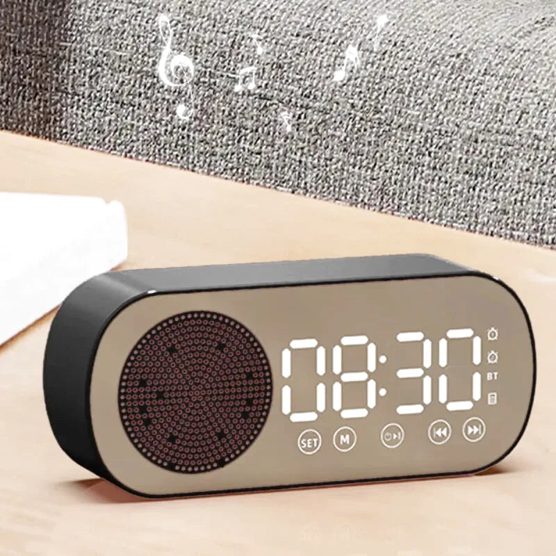 Radio réveil LED mini Bluetooth - Zénia