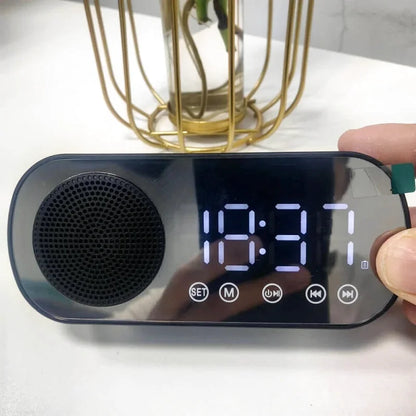 Radio réveil LED mini Bluetooth - Zénia