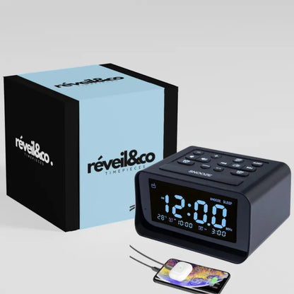 Radio réveil Numérique multifonctions - Lixor