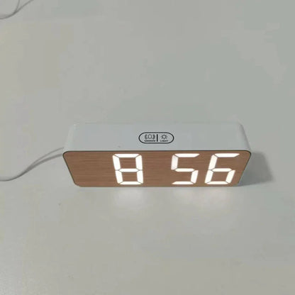 Réveil en Bois affichage LED - Lignum