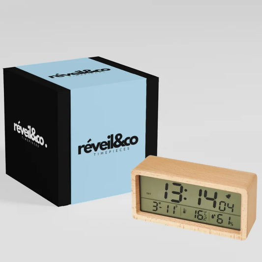 Réveil en Bois intelligent - Aurobois