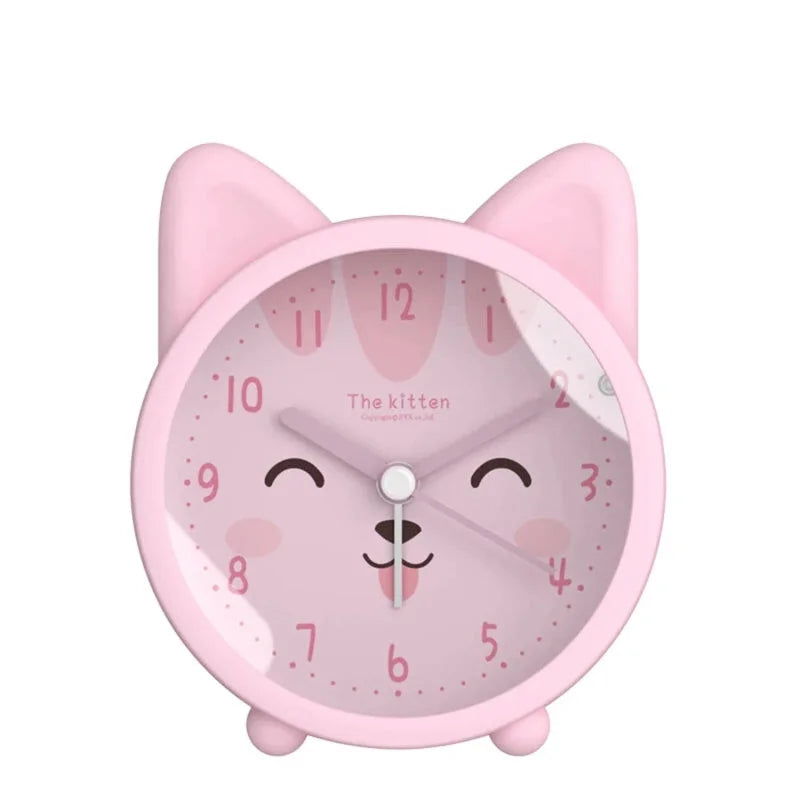 Réveil enfant Analogique en forme de Chat - Minou