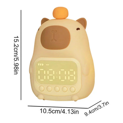 Réveil enfant Veilleuse digitale Capybara - Doudou