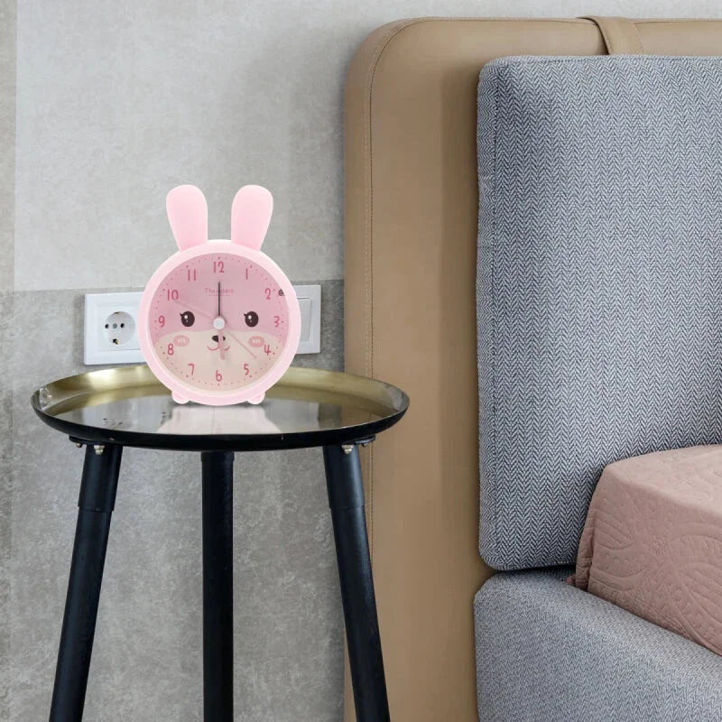 Réveil lapin Analogique Rose - Pinkie