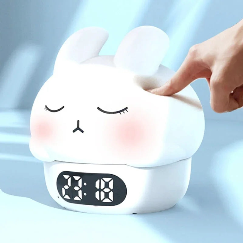 Réveil lapin mou Veilleuse - Bunnyzen