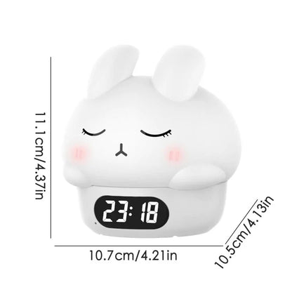 Réveil lapin mou Veilleuse - Bunnyzen