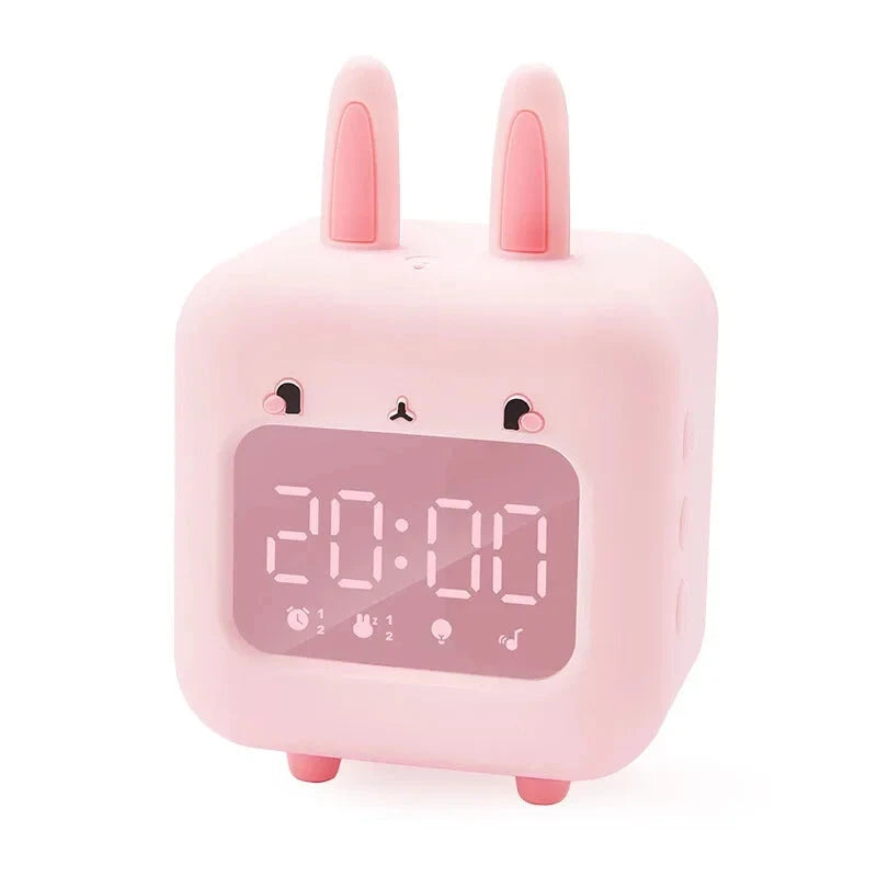 Réveil lapin pour enfant multifonctions LED - Lapilux