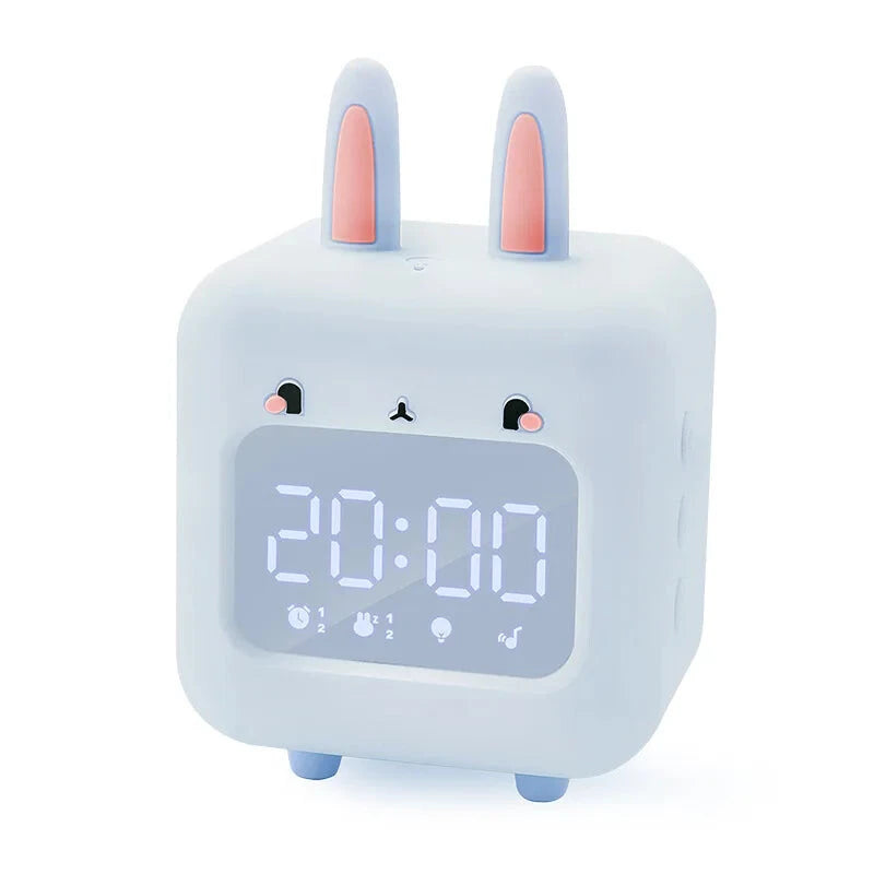 Réveil lapin pour enfant multifonctions LED - Lapilux