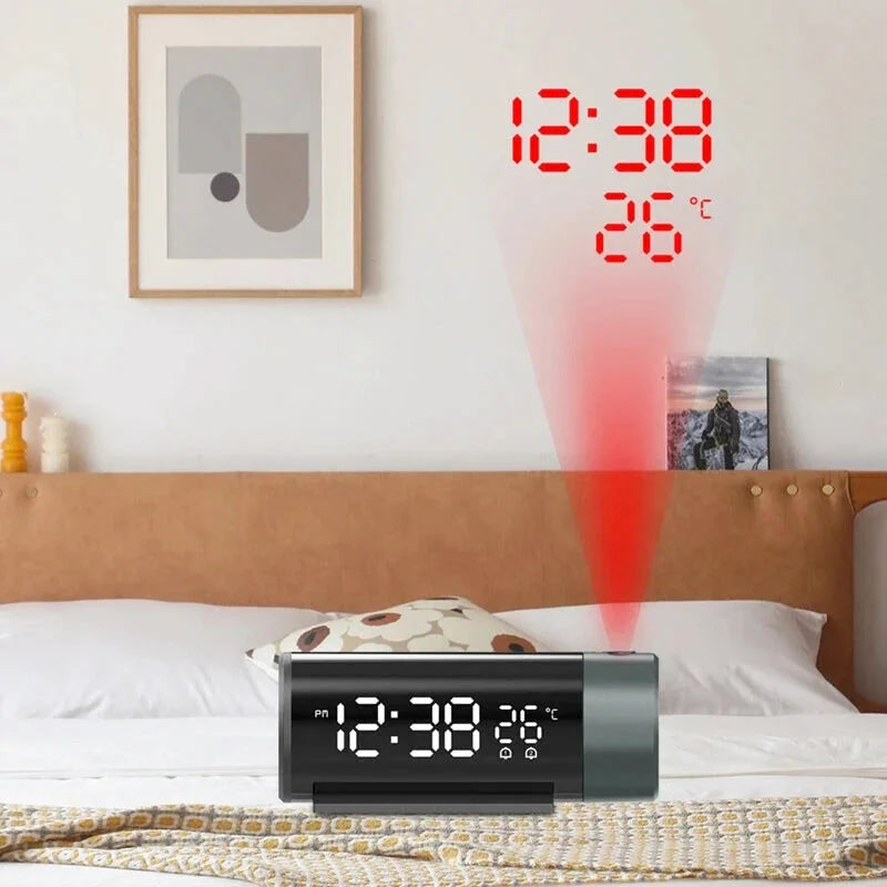 Réveil projecteur 180° multifonctions - Dreamlight
