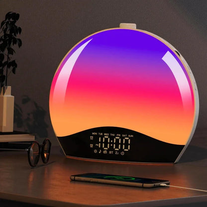Réveil simulateur d'aube Bluetooth et Radio - La Sphère